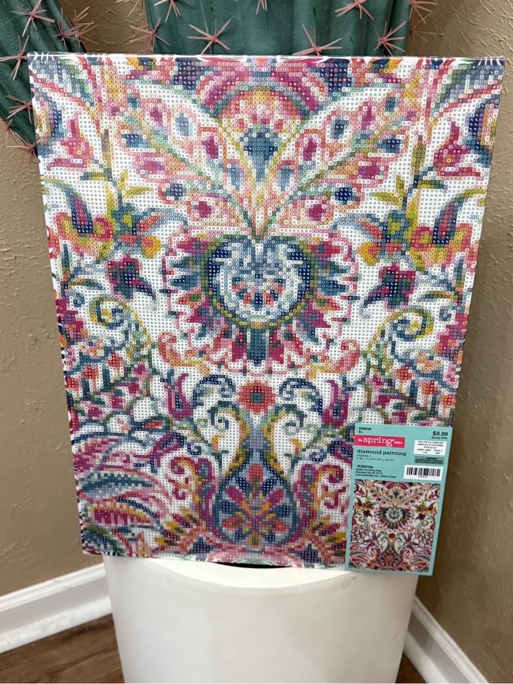 Colorful Floral Diamond Painting Kit